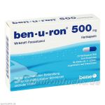ben-u-ron 500mg Kapseln, 20 ST