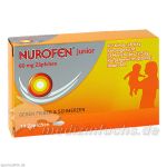 Nurofen Junior 60mg Zäpchen, 10 ST